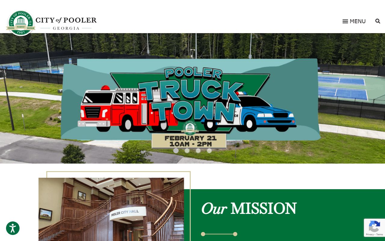 City of Pooler website for residents directory searches